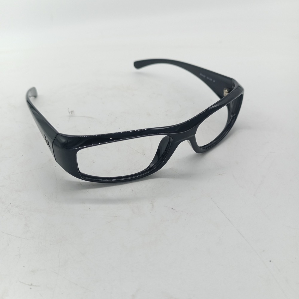 Authentic Ray-Ban RB4103 601/58 Black Sleek Wrap Sunglasses Frames Only Italy 95